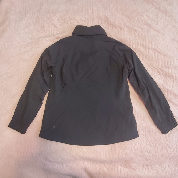 Lululemon Here To Move Jacket Black Sz 12 - Picture 9 of 9